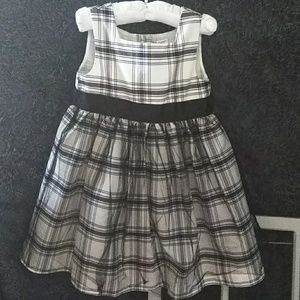 🖤Plaid black dress🖤